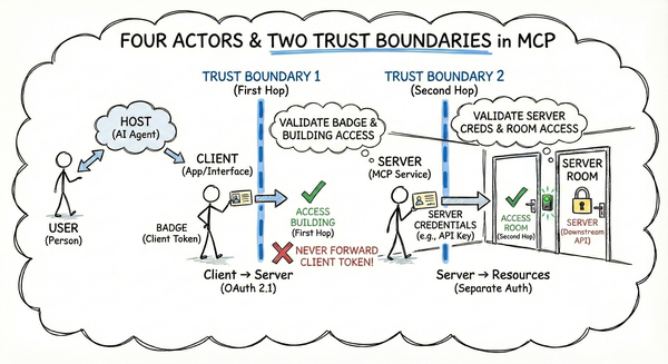 MCP Security Part 1 - You're Doing MCP Auth Wrong: The Two Trust Boundaries That Matter